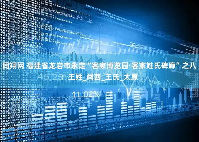 同翔网 福建省龙岩市永定“客家博览园·客家姓氏碑廊”之八：王姓_闽西_王氏_太原