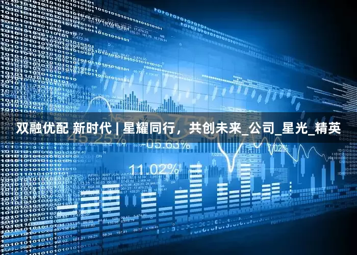 双融优配 新时代 | 星耀同行，共创未来_公司_星光_精英