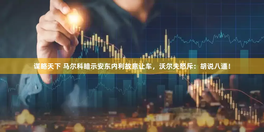 谋略天下 马尔科暗示安东内利故意让车，沃尔夫怒斥：胡说八道！